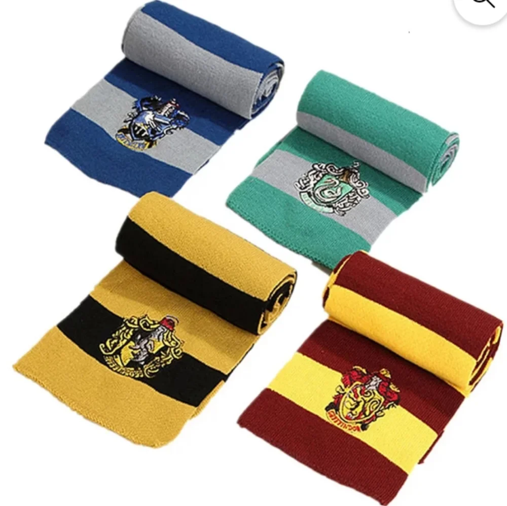 Harry Potter Gryffindor Slytherin Hogwarts Scarf